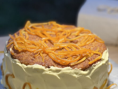 Torta Naranja & Almendras