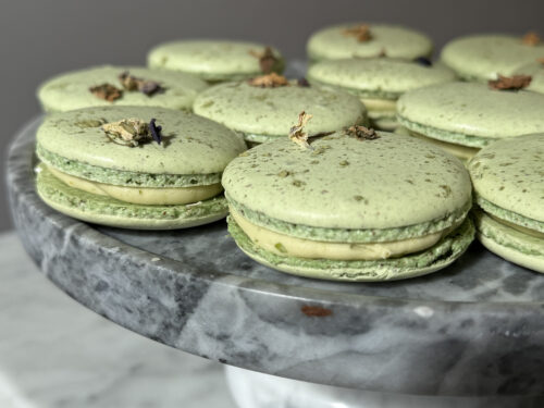 Macaron pistacho & matcha